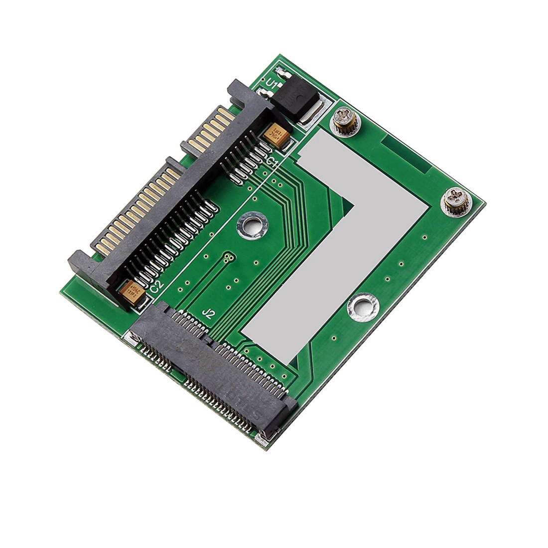 XT-XINTE Mini PCI-E MSATA SSD to 2.5" SATA 6.0Gbps Adapter Converter Card SATA3 MINI PCI Express Module for Computer PC Desktop