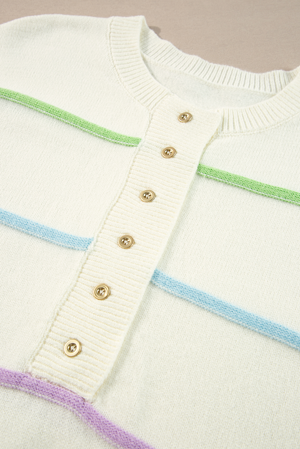 Pink Merry & Bright Pop Up Letter Waffle Knit Sweater