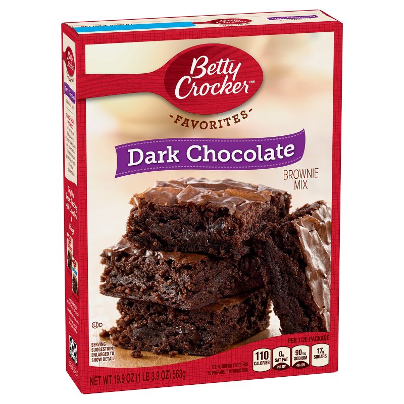 Betty Crocker Dark Chocolate Brownie - 19.9oz