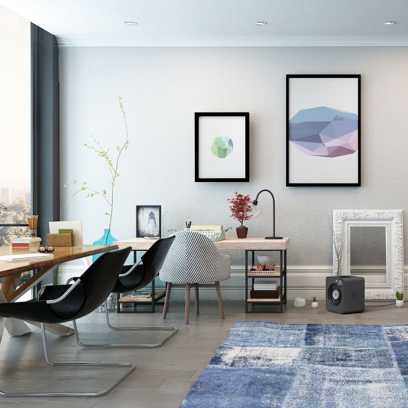 Lasko 5160 Portable Electric 1500 Watt Room Oscillating Ceramic Tower Space Heater with Remote, Adjustable Thermostat, Digital Controls, and Timer