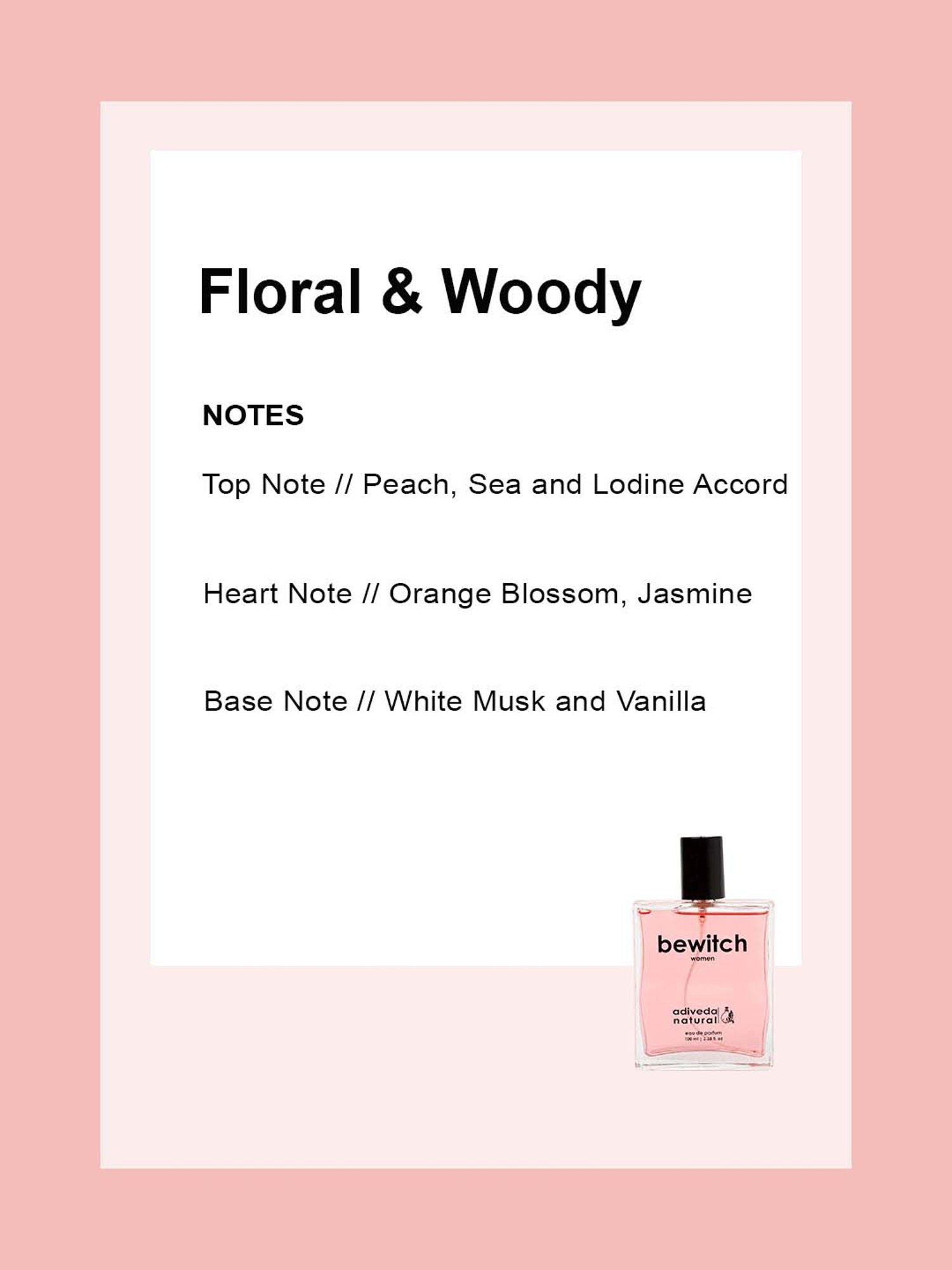 Adiveda Natural Bewitch Women EDP - 100 ml