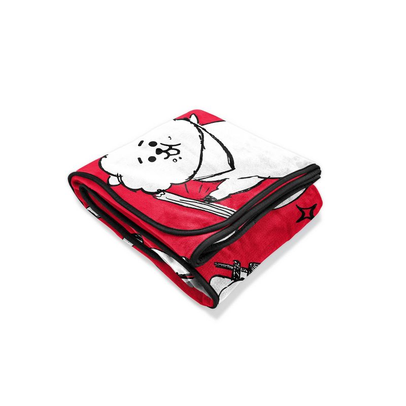 BT21 Line Friends Doodle Blanket
