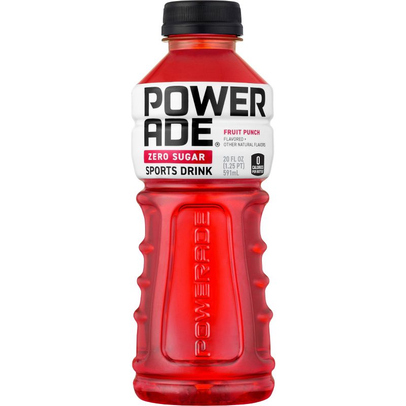 POWERADE Zero Fruit Punch Sports Drink - 8pk/20 fl oz Bottles