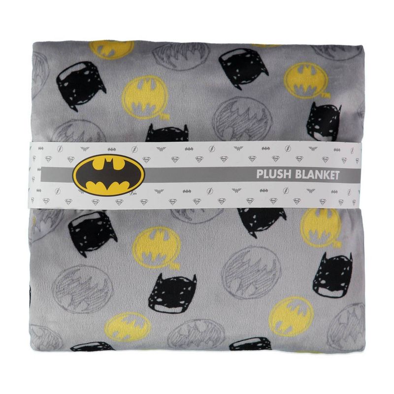 DC Comics Batman Plush Baby Blanket