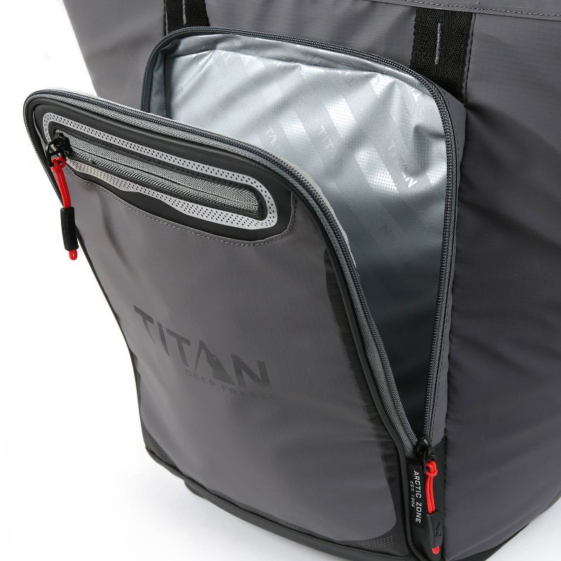 California Innovations Titan Deep Freeze 13qt Rolltop Backpack Cooler - Gray
