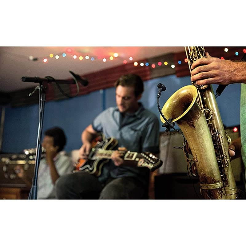 PGA98HTQG Cardioid Condenser Gooseneck Instrument Microphone with TA4F Connector for use with Wireless Systems