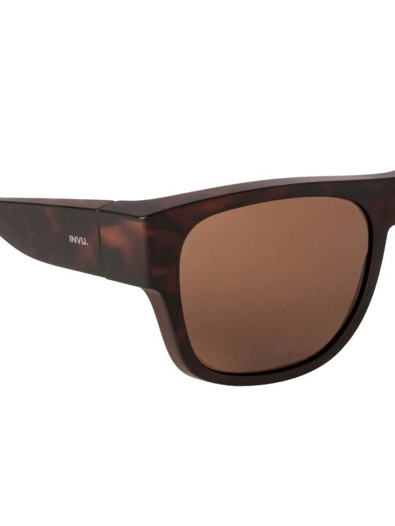 INVU Brown Wayfarer UV Protection Sunglasses for Men