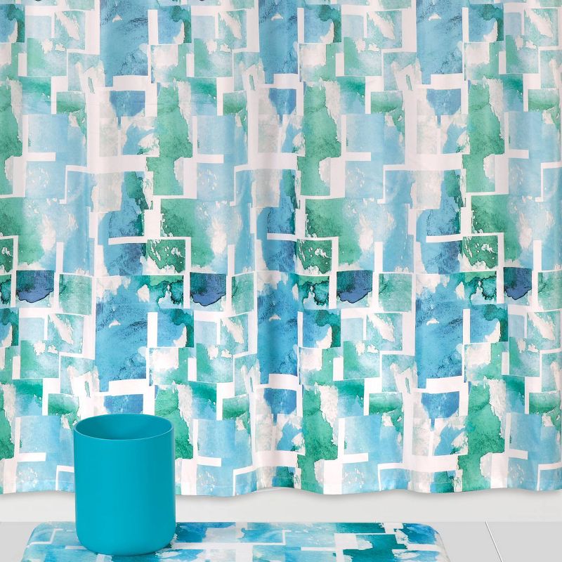 Oceania Shower Curtain Blue/Green - Creative Bath