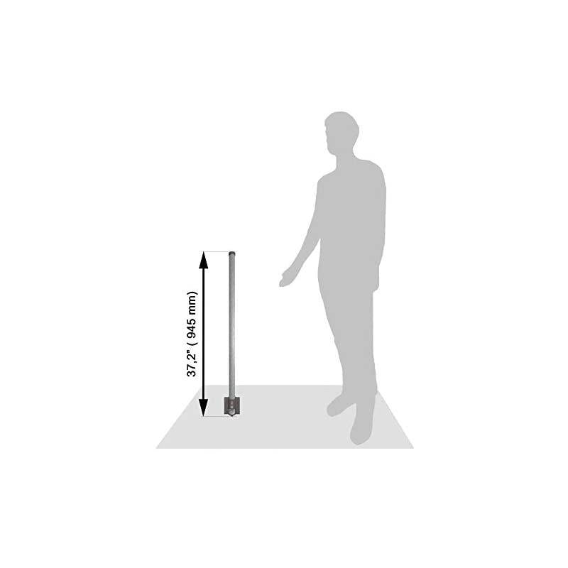 WiFi Outdoor Omni Antenna Gain 12dB 24Ghz Roof Mount 3 Foot Long Wireless Network ExtenderRepeater Range Booster PoleNFemale Cable Connector HouseRVCampingBoat Signal Amplifier  TP551