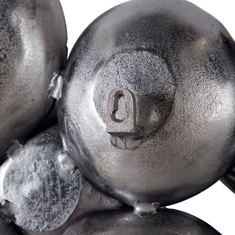 48" x 46" Oversized Aluminum Square Wall Decor Gray - Venus Williams Collection