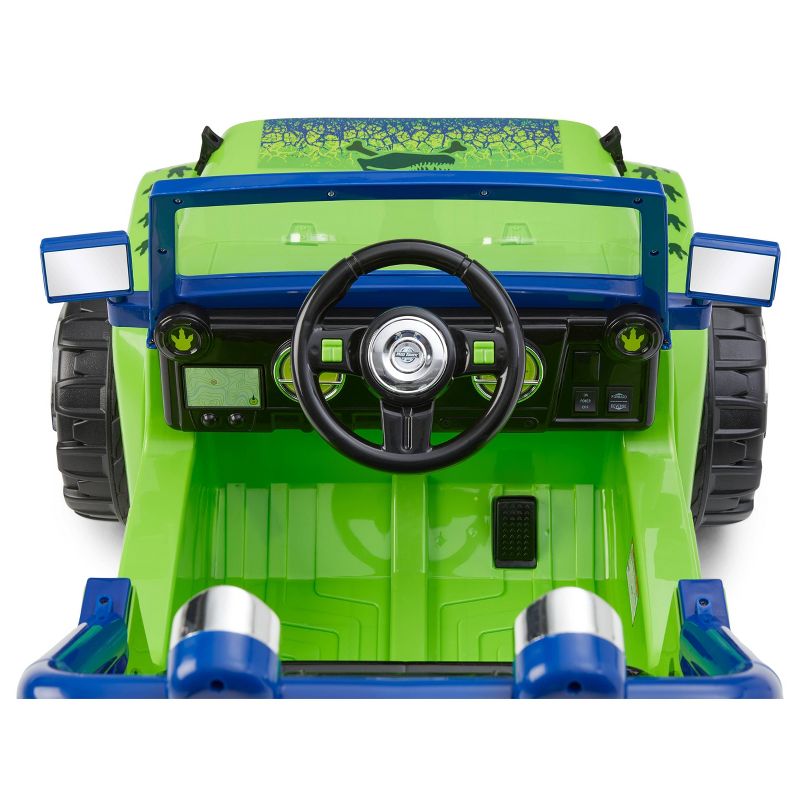 Kid Trax 6V Dino Tracker 4x4 Powered Ride-On - Green