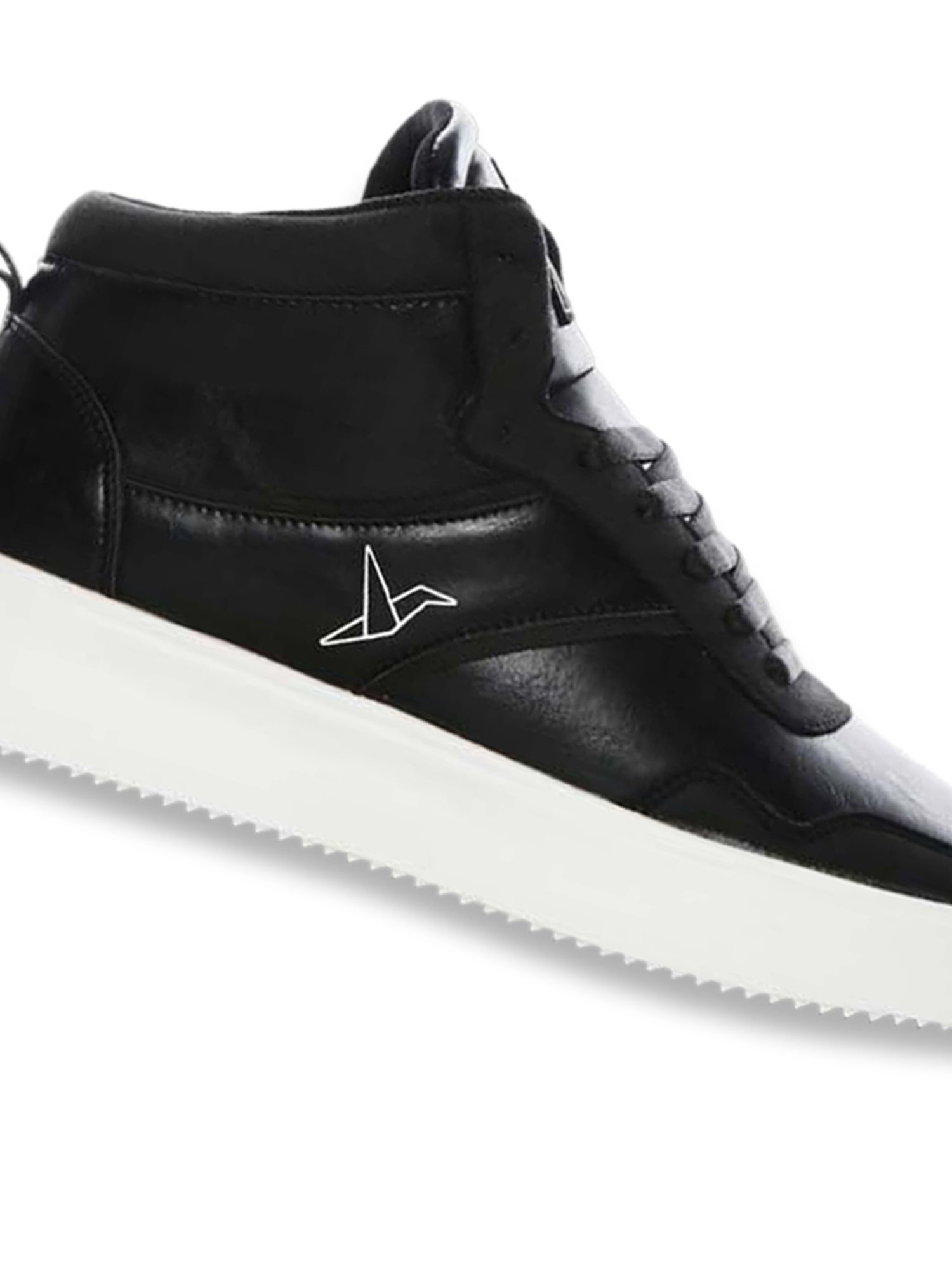 Yoho Men's Black Casual Sneakers