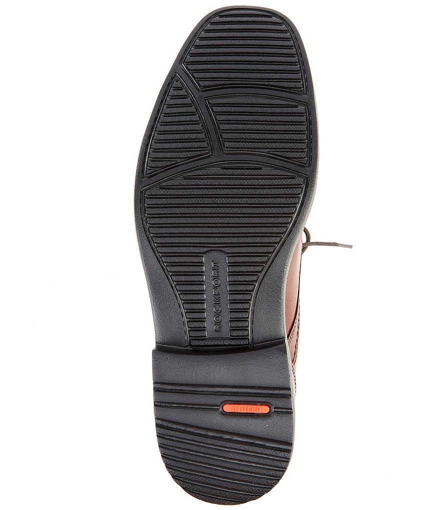 Rockport Men's Stratton Bicycle Toe Leather Lace-Up Oxfords