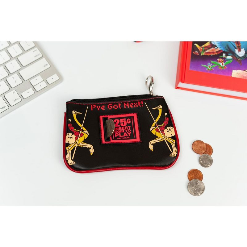 Crowded Coop, LLC Midway Arcade Games Zippered Coin Purse - Joust