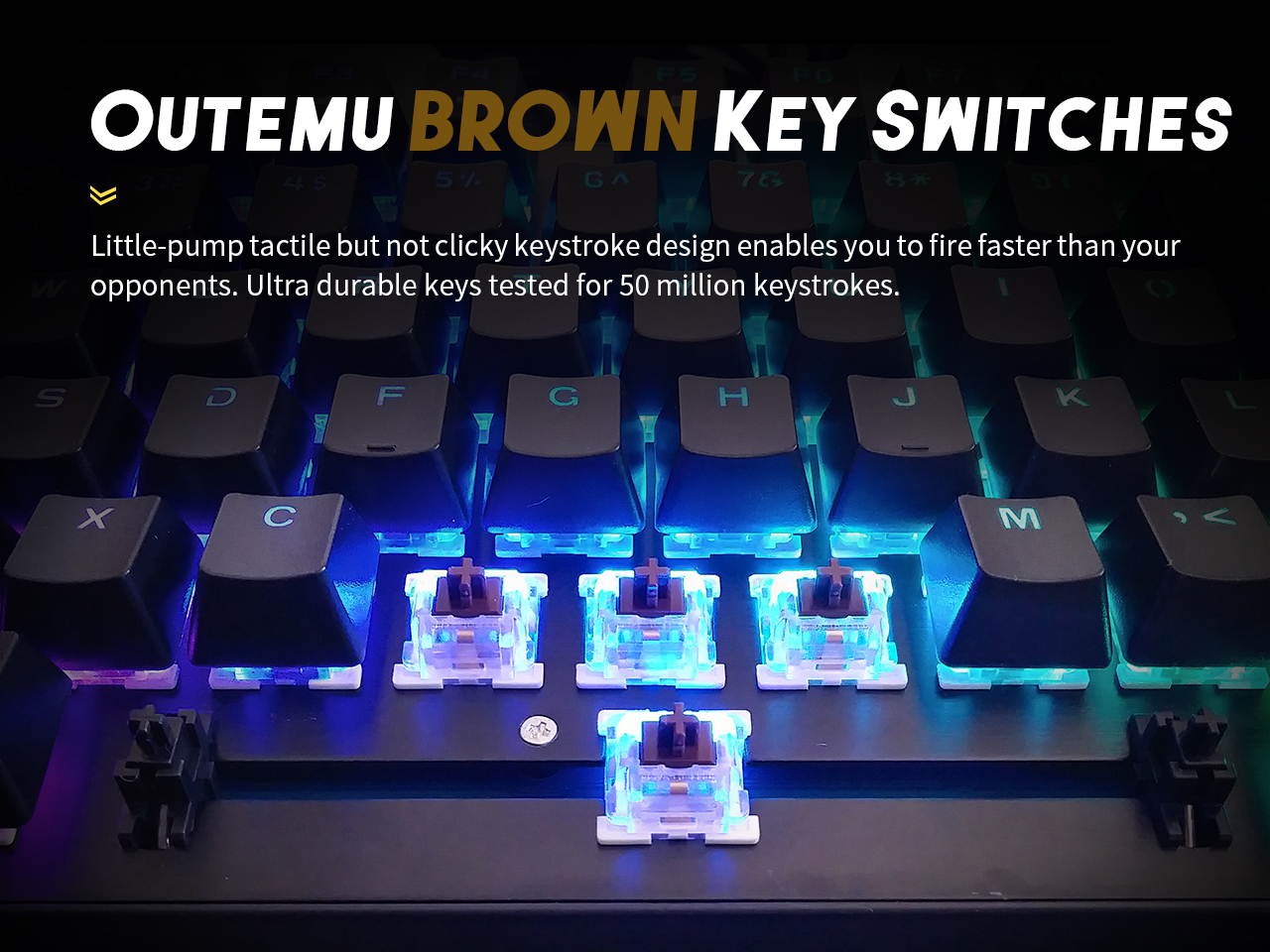 KITCOM TKL RGB Mechanical Gaming Keyboard NK60T Linear/Quiet-Red Switch Fast Actuation Compact 87 Keys Tenkeyless Detachable USB Type-C NKRO Computer Laptop Wired Keyboard for Windows PC/MAC Gamers