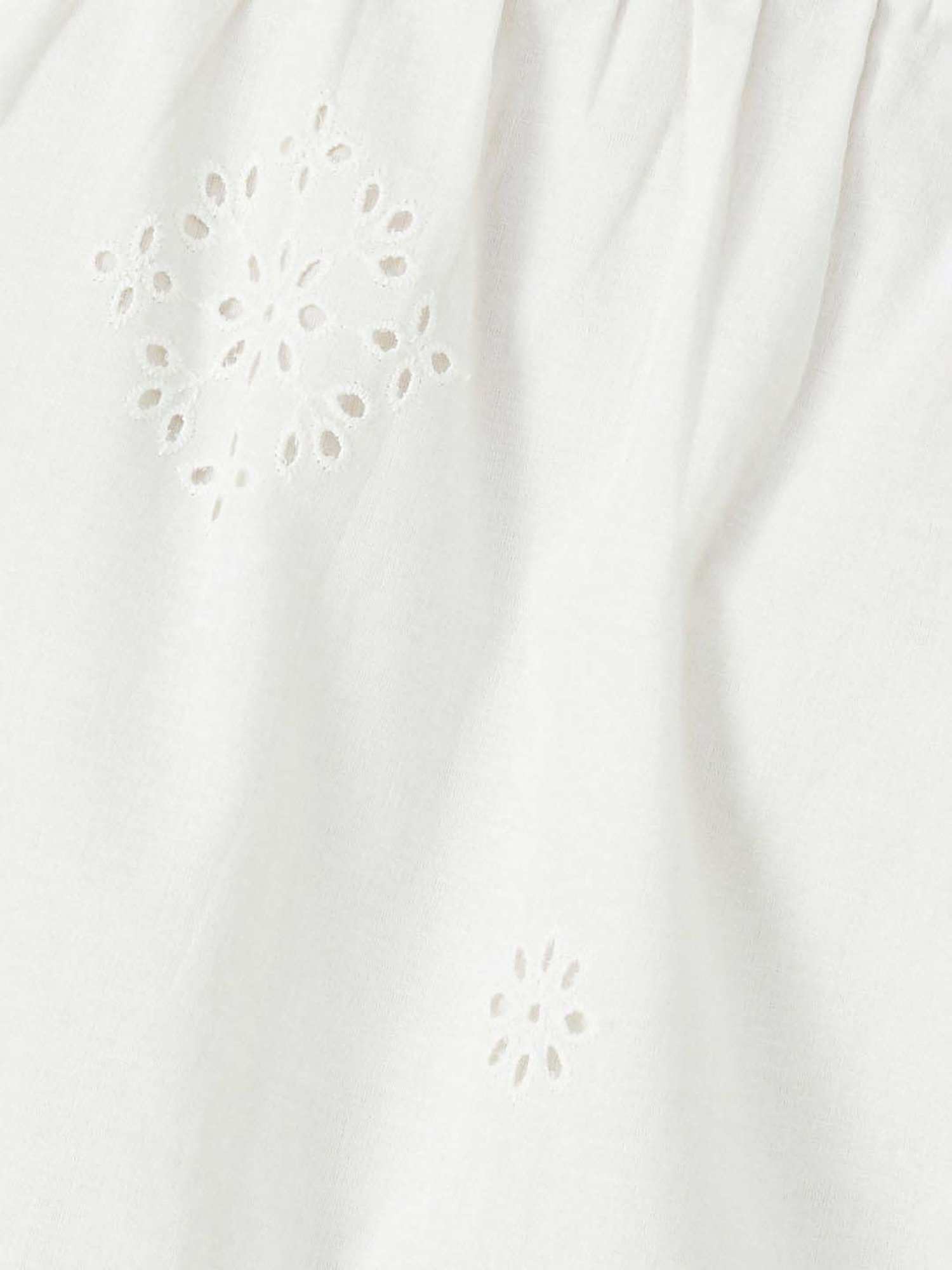 Code by Lifestyle Off-White Cotton Self Pattern Top