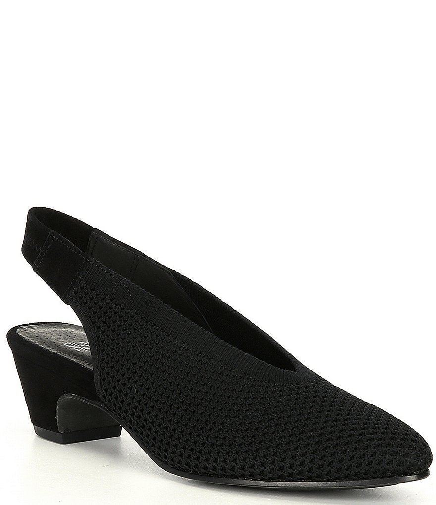 Eileen Fisher Beth Knit Slingback Pumps