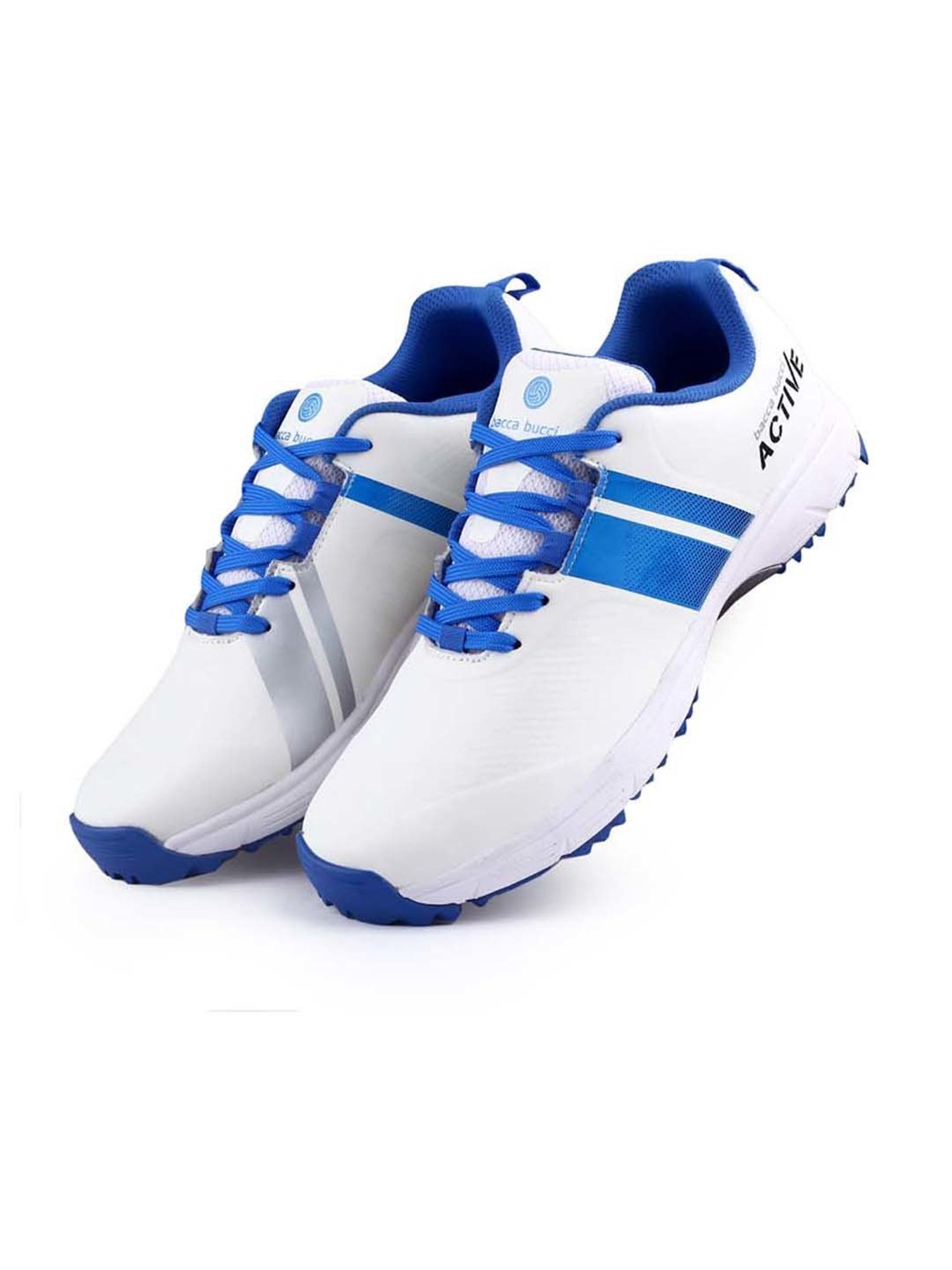 Bacca Bucci Men's CENTURY RUNNER Blue Cricket Shoes