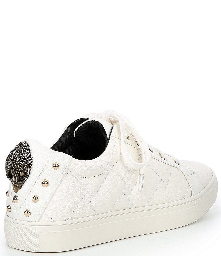 Kurt Geiger London Ludo Quilted Leather Ornament Detail Sneakers