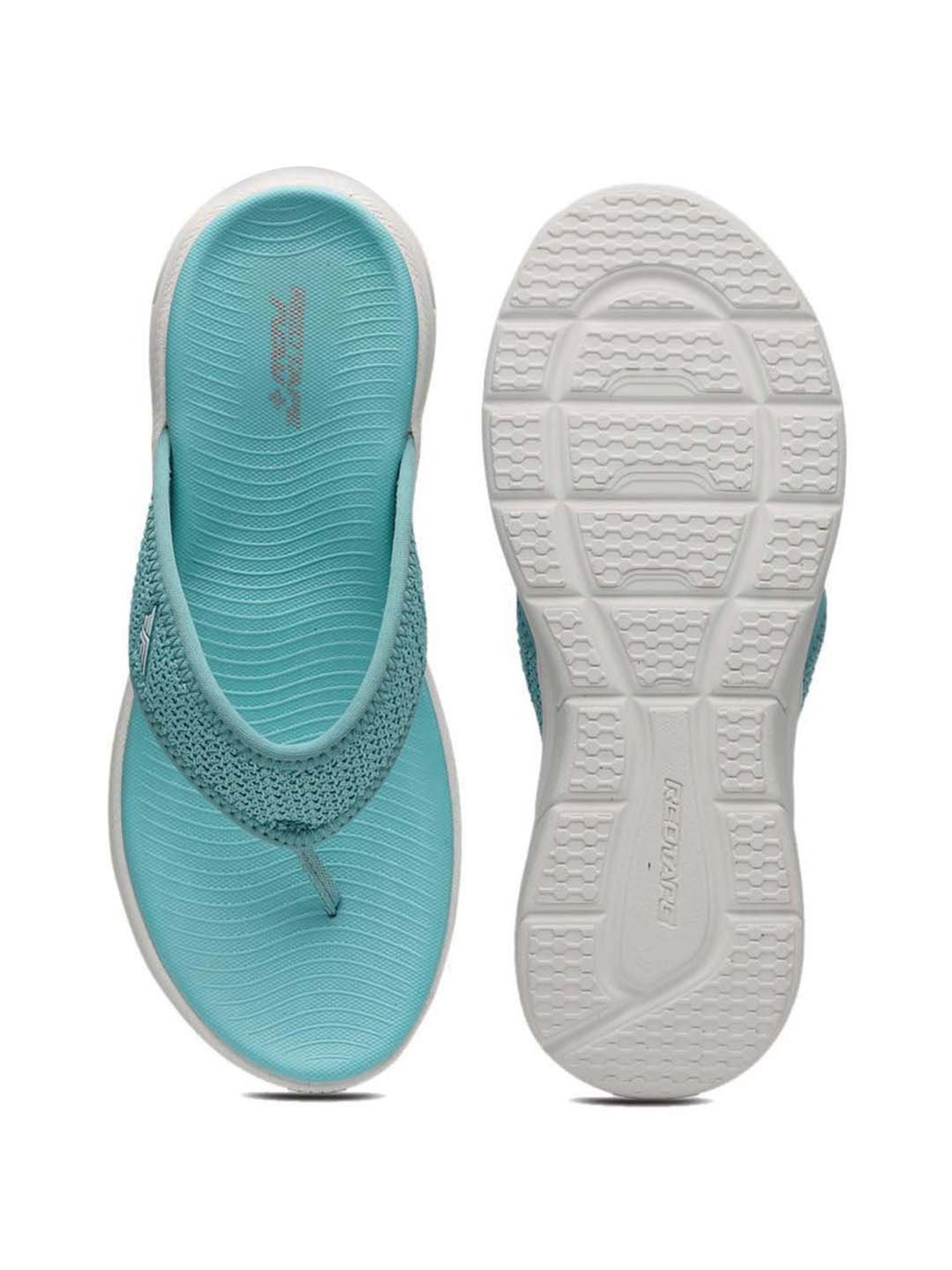Red Tape Women's Turquoise Flip Flops