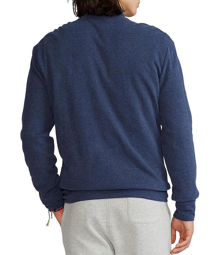 Polo Ralph Lauren Luxury Jersey Full-Zip Baseball Jacket