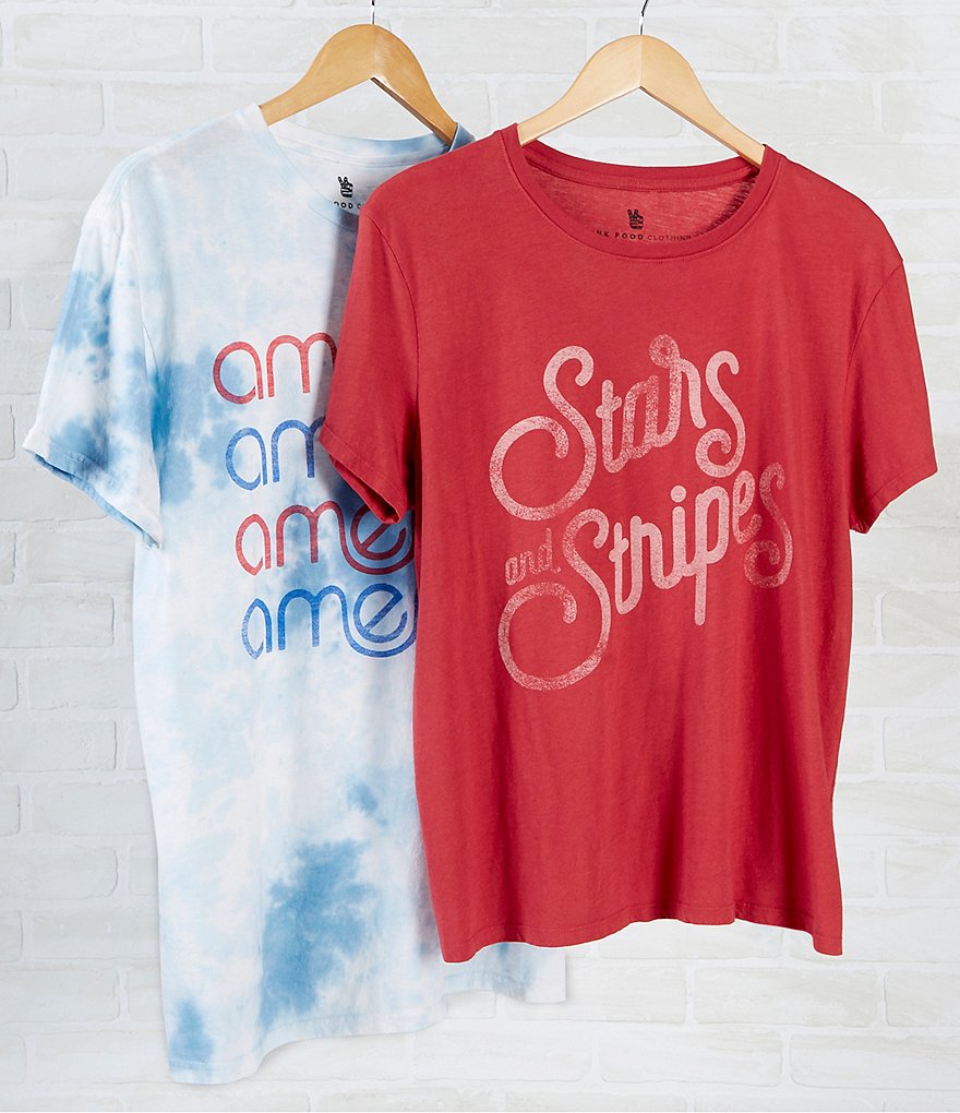 Junk Food Stars And Stripes Short Sleeve Graphic Tee