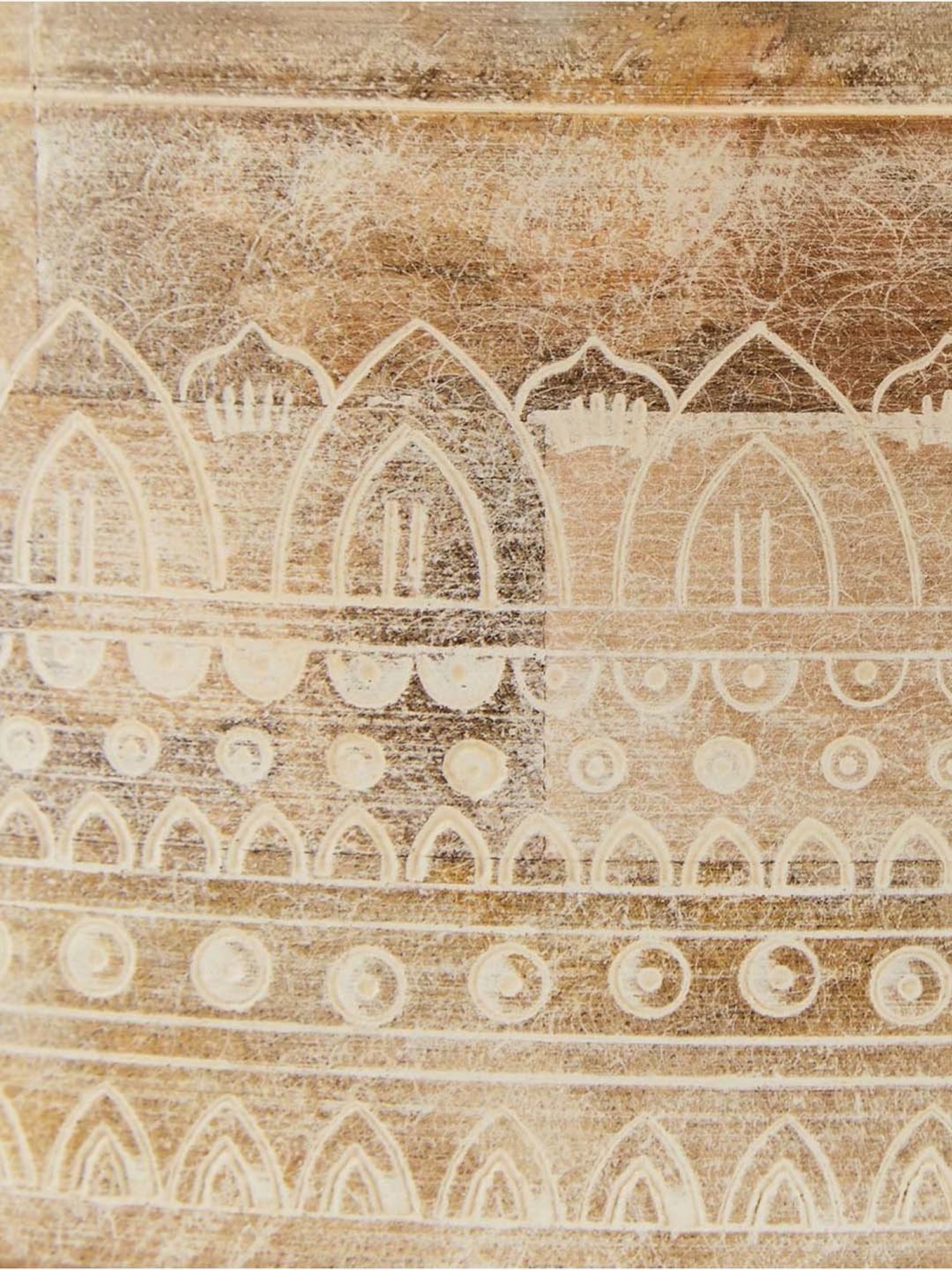 Fabindia Natural Wood Samod Chapati Box