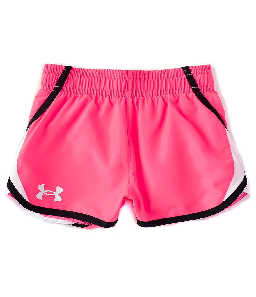 Under Armour Little Girls 2T-6X UA Fly By Shorts