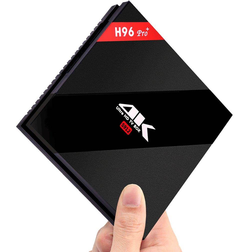 H96 pro+ Portable Size Home Smart TV Box Tops S912 Octa Core 3+16G Dual Band Wireless WIFI Media Player for Android