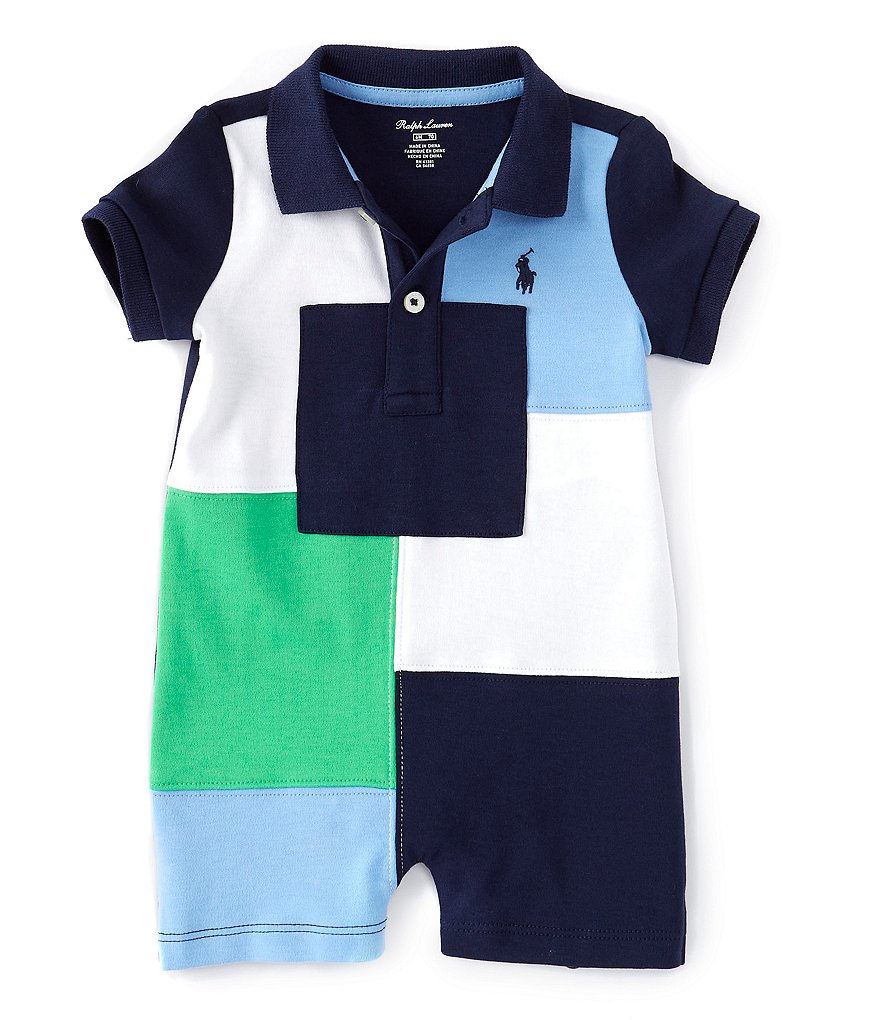Aden + Anais Baby Boys 6-9 Months Long-Sleeve Blue Moon Footed Coverall