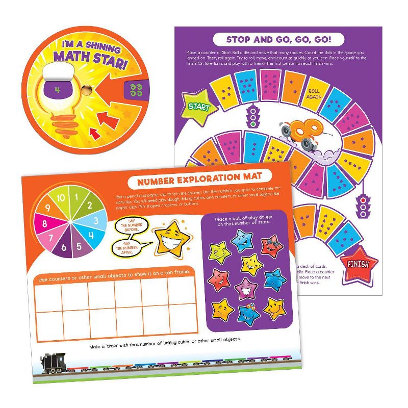 Carson Dellosa 3pc Numbers 1 to 10 Instructional Set