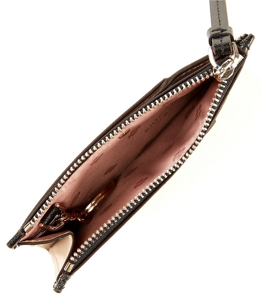 kate spade new york Spencer Leather Zippered Card Case Wristlet