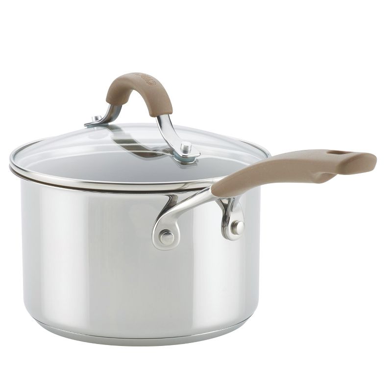 Circulon Innovatum 10pc Hard-Anodized Nonstick Cookware Set + Bonus Cookie Pan Champagne