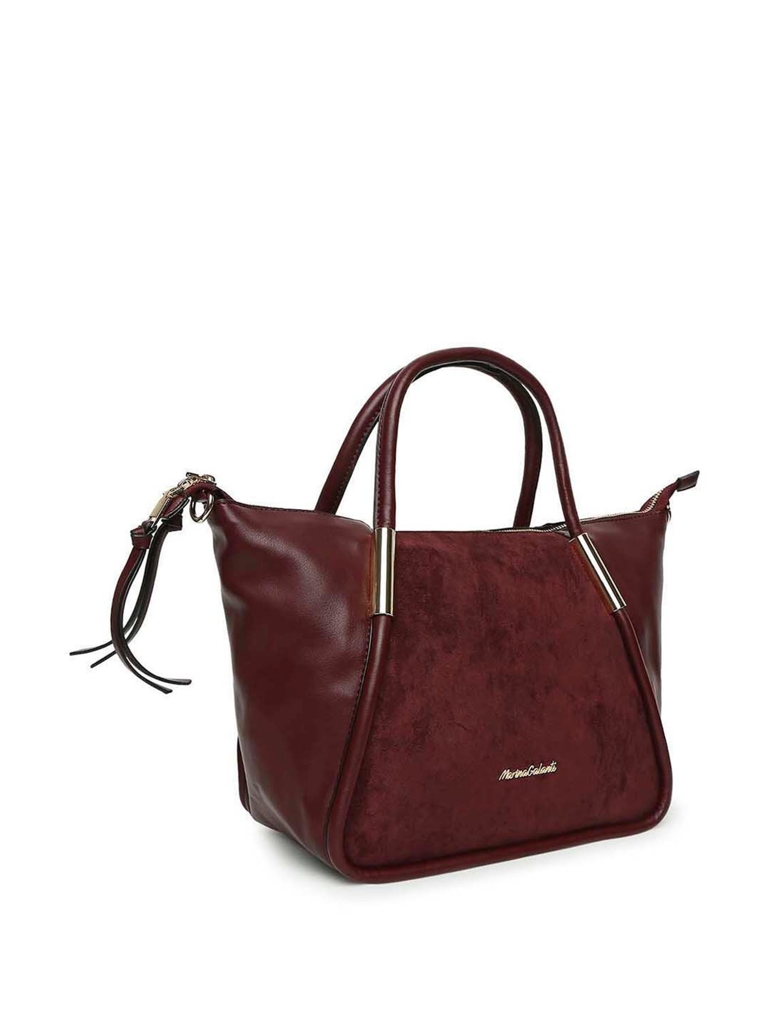 Marina Galanti Wine Midnight Sonata Soft Tote