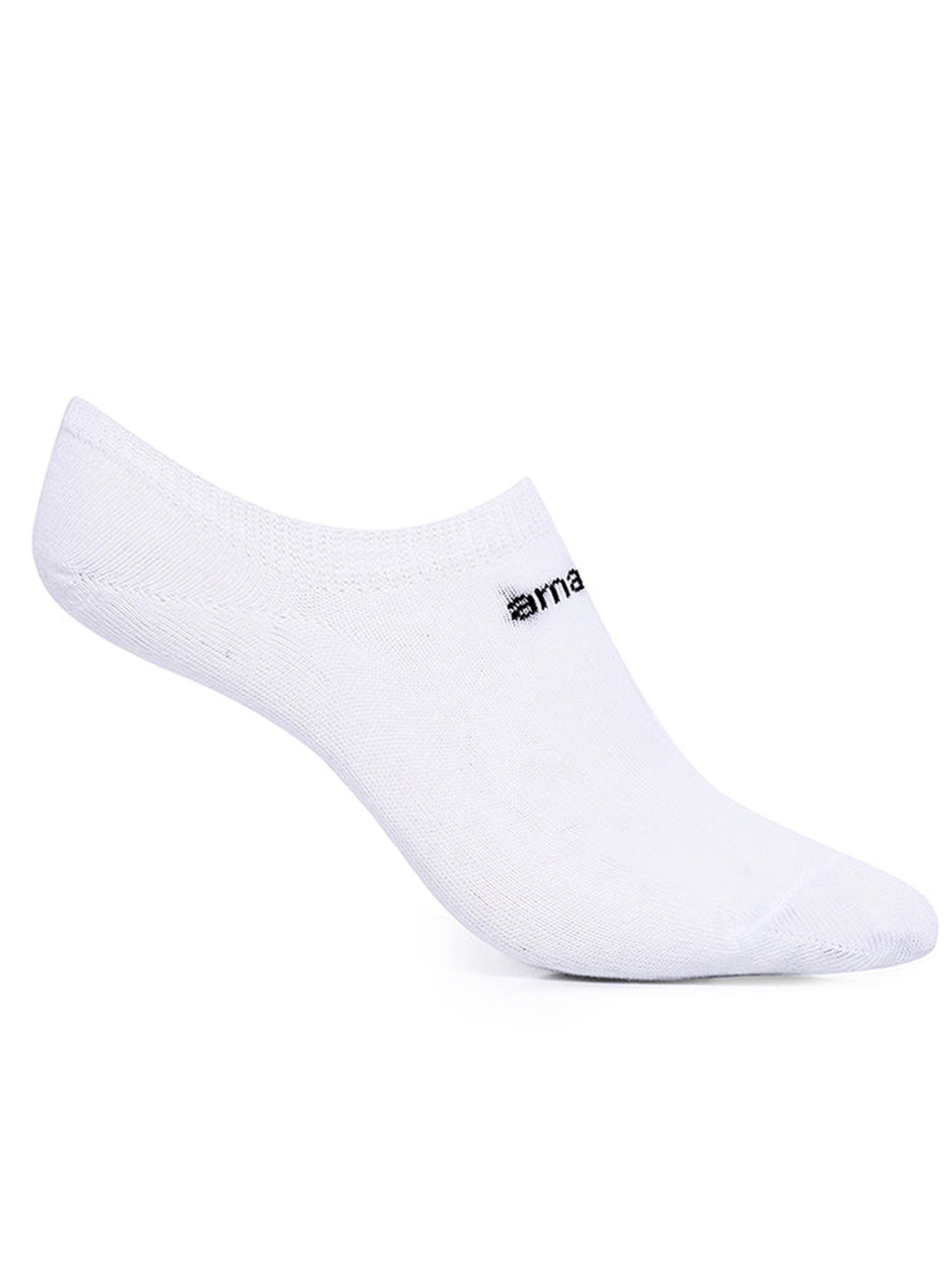Amante White & Black Low Cut Socks - Pack Of 2