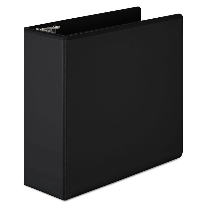 Wilson Jones Basic D-Ring View Binder 4" Cap Black 38654B