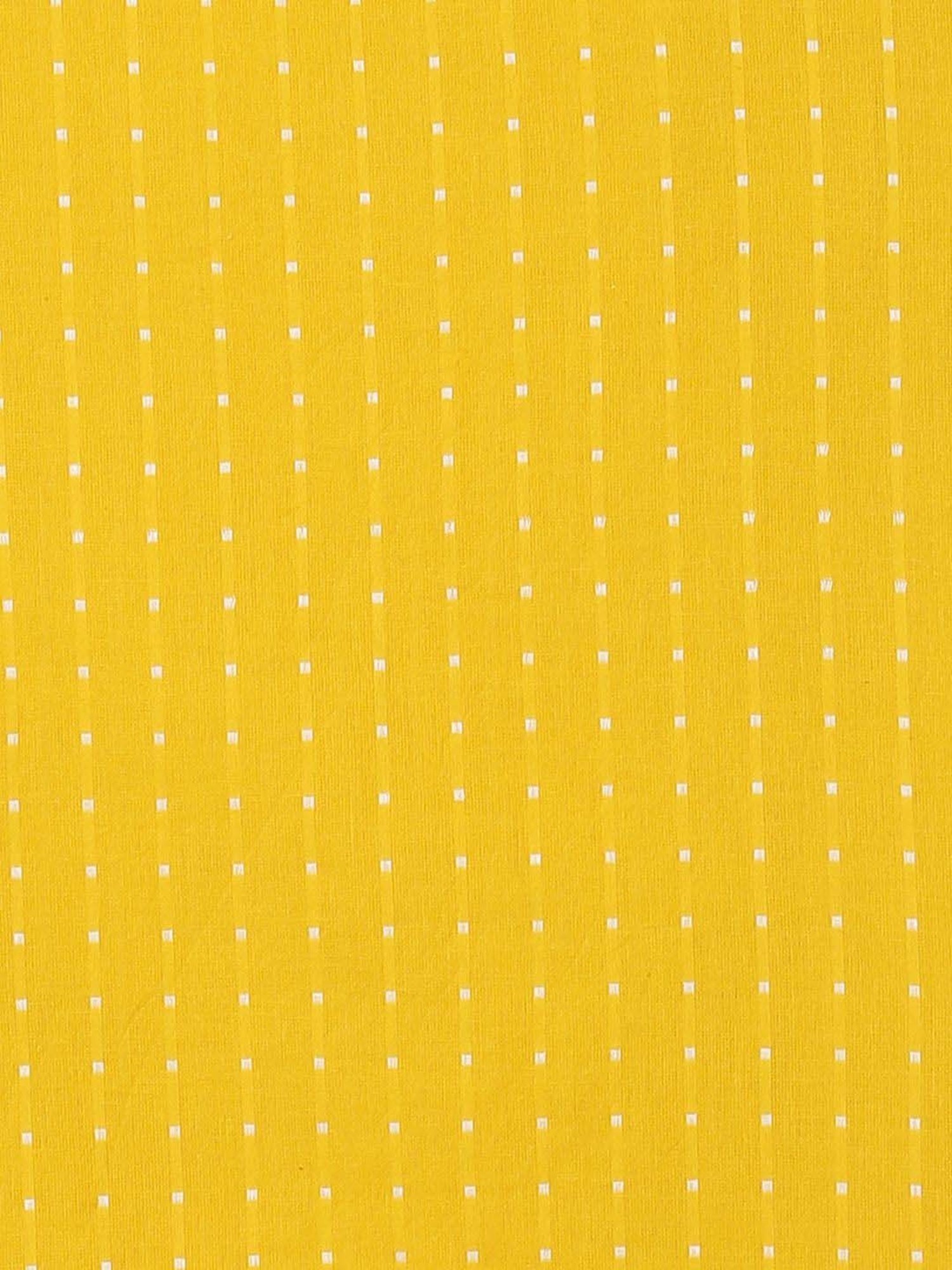 Melange by Lifestyle Kids Yellow & White Cotton Printed Full Sleeves Kurta Set