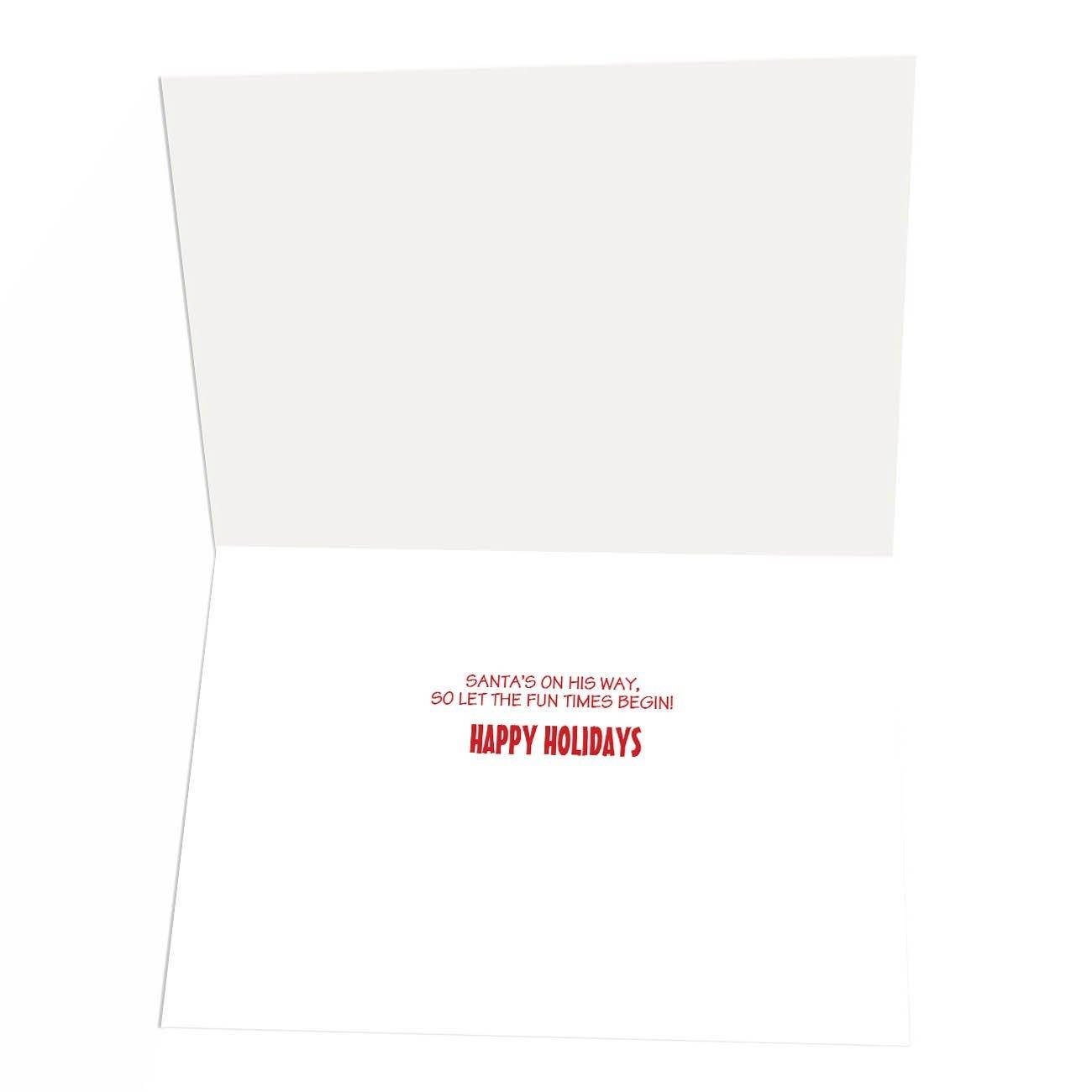 Waiting for Clearance Christmas Card - 18 Cards & Envelopes