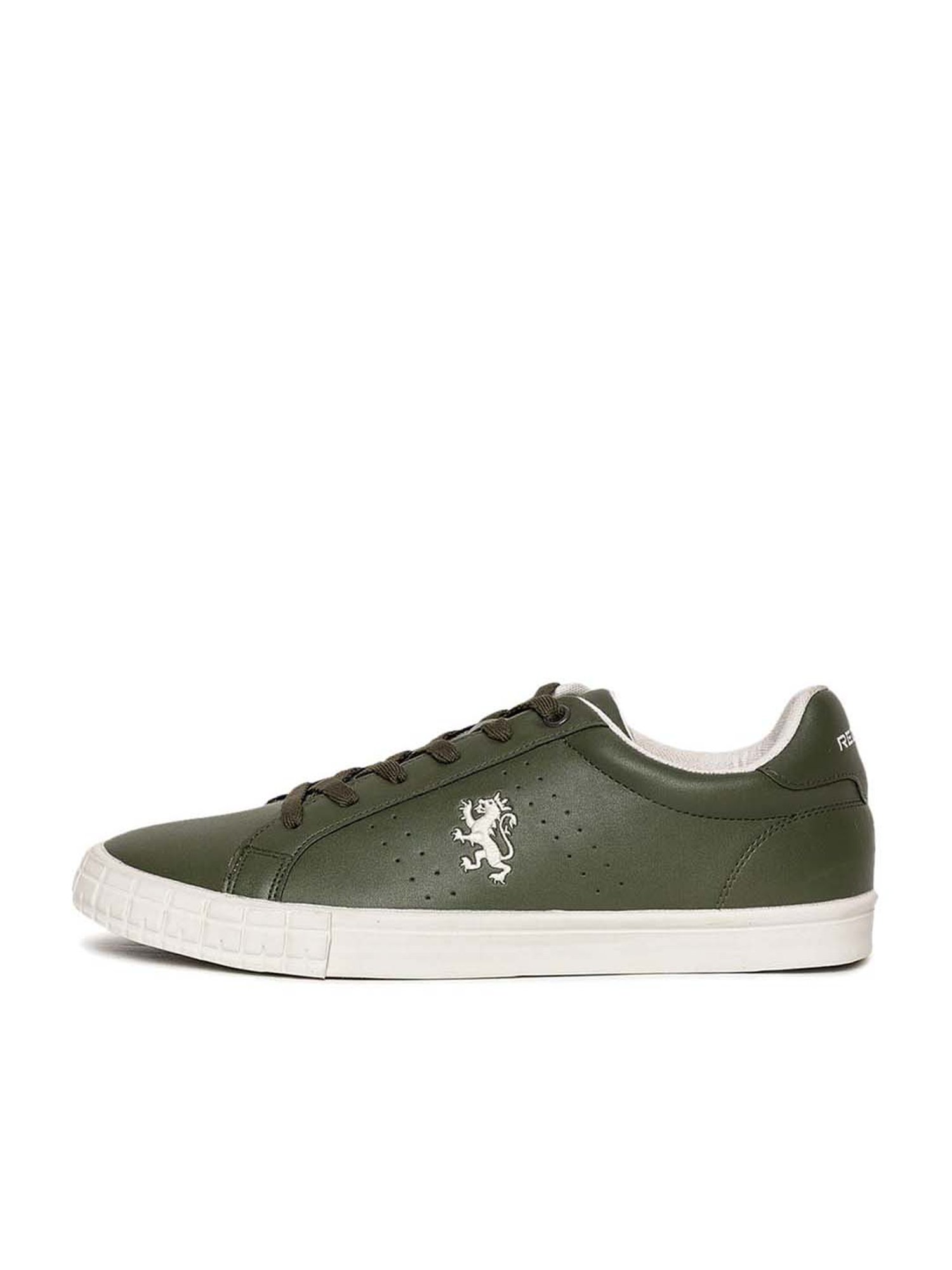 Red Tape Men's Olive Green Casual Sneakers