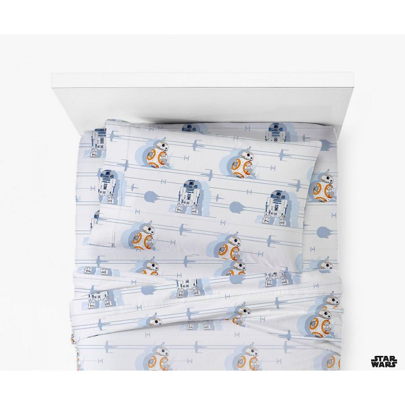 Saturday Park Star Wars Droids Pillow Case - 20x30 Blue