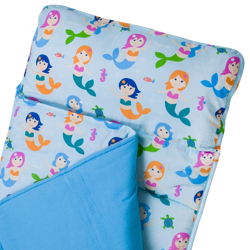 1'8"x4' Rectangle Floor Mat Blue - WildKin