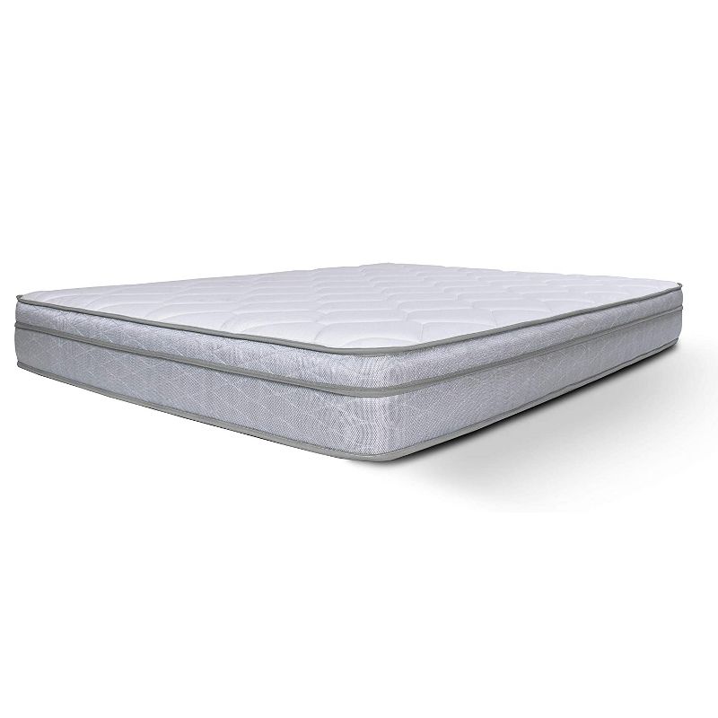Dreamfoam Bedding Doze 9" Medium Firmness Eurotop Memory Foam Mattress, Queen