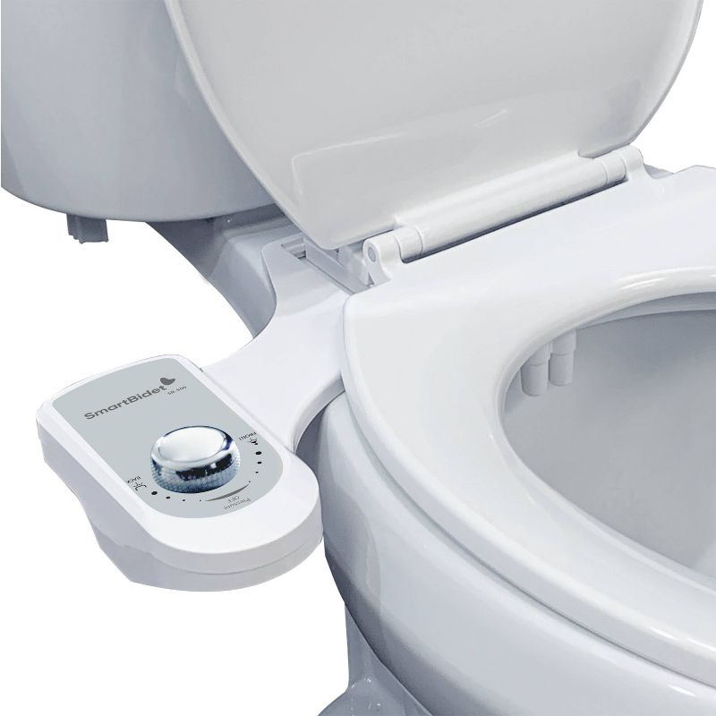 SB-500 Non-Electric Bidet Attachment with Dual Nozzle and Cold Water White - SmartBidet