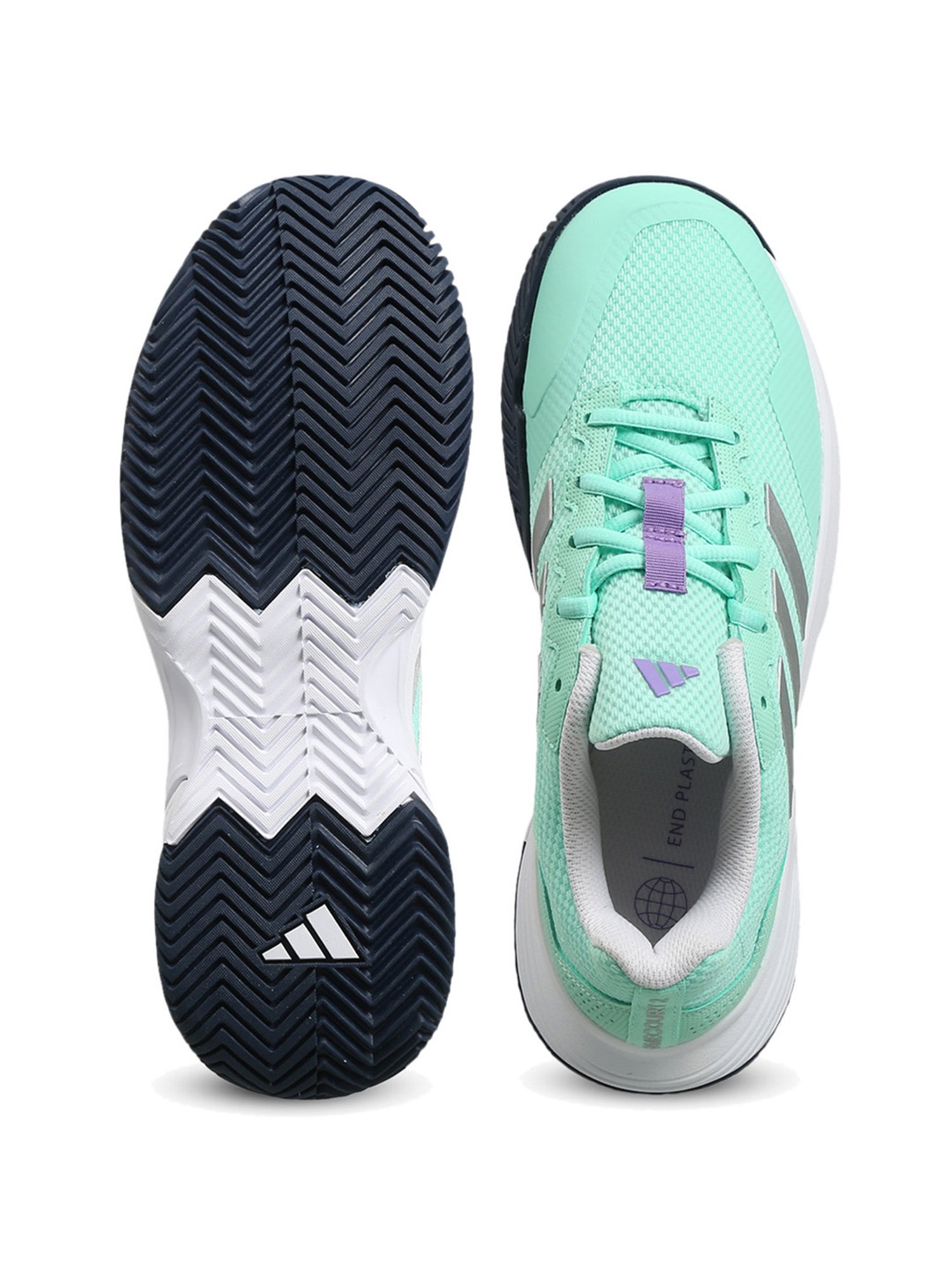 Adidas Women's GameCourt 2 W Green Tennis Shoes