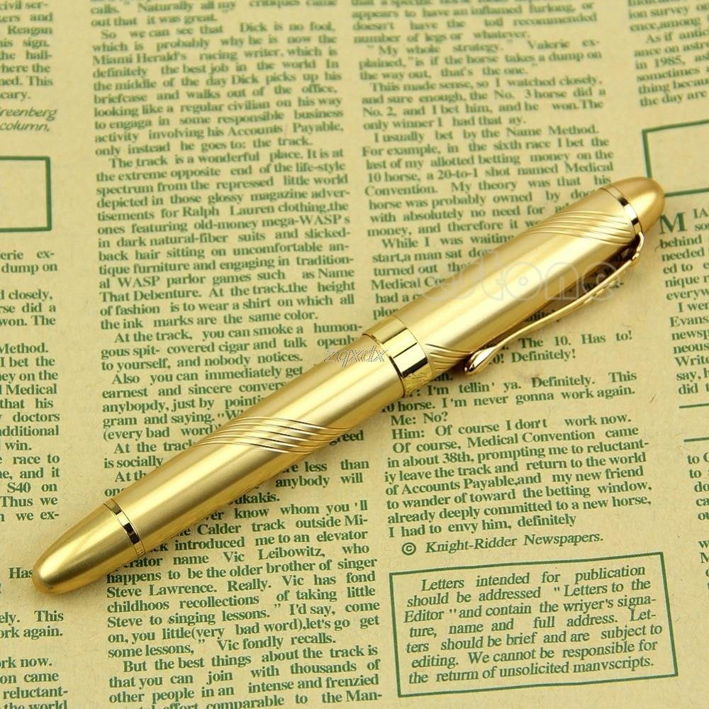 New Jinhao X450 golden Twist Carven B Nib metal Fountain Pen Z11 Drop ship