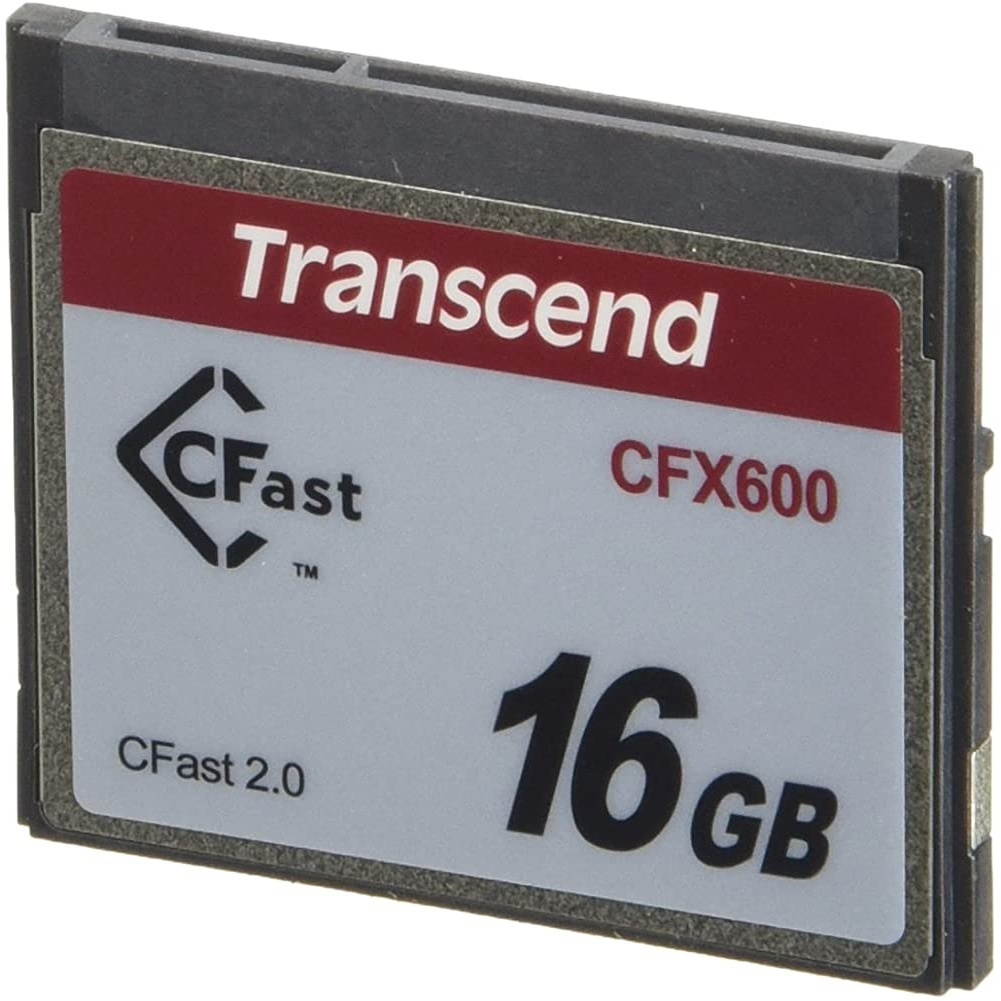 Transcend TS16GCFX600 16Gb Cfx600 515Mb/160Mb Cfast2.0 Sata3 Mlc