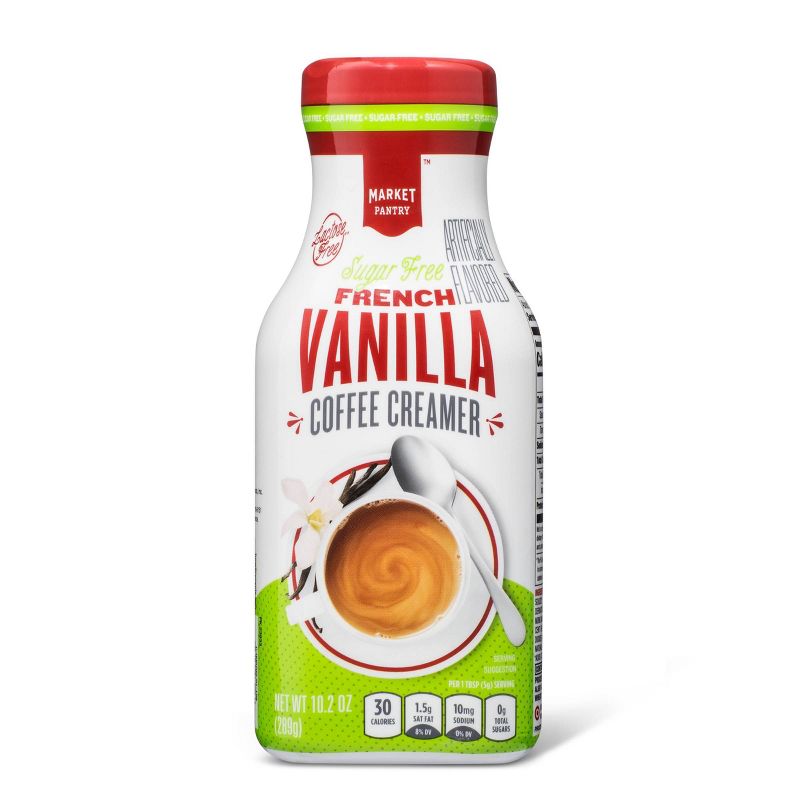 Sugar Free French Vanilla Coffee Creamer - 10.2oz - Market Pantry™