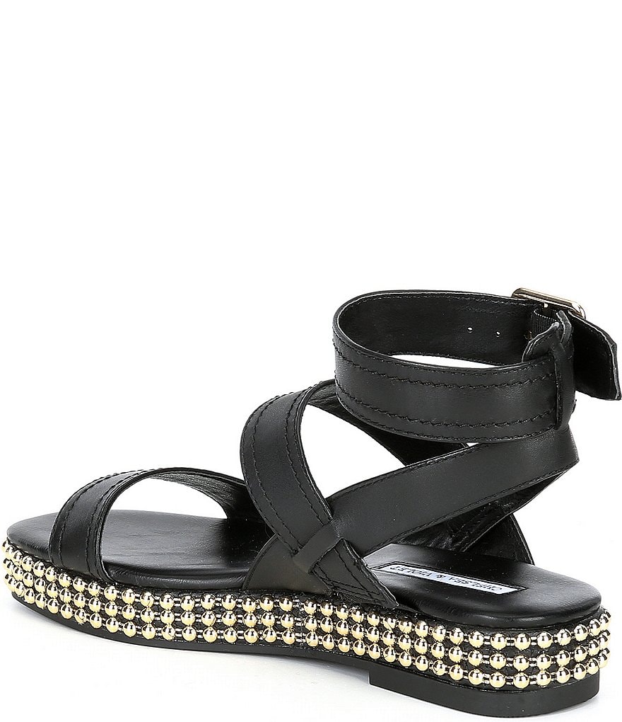 Chelsea & Violet Dax Ankle Strap Chain Flatform Sandals