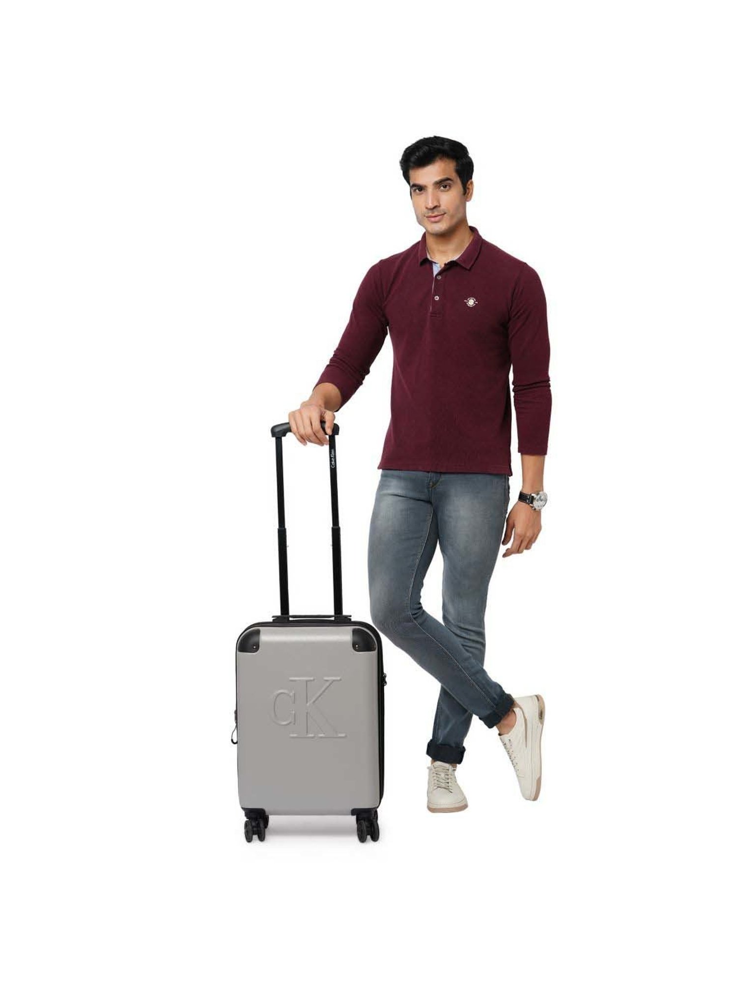 Perquisite Y2K Luxe Range Black Hard 20" Cabin Luggage