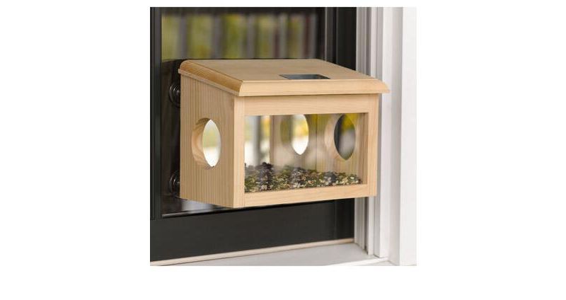 Mirrored Window Birdfeeder - COVESIDE CONSERVATION PRODUCTS